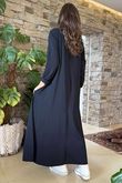 Made in Italy Oscar Midaxi Swing Dress Black